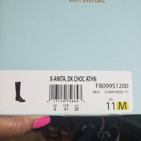 Life Stride X-Anita Dark Chocolate Tall Riding Boot Sz 11M - Picture 11 of 11